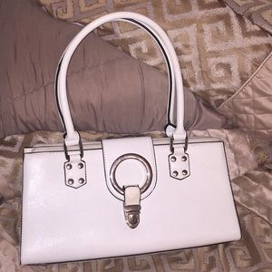 White purse